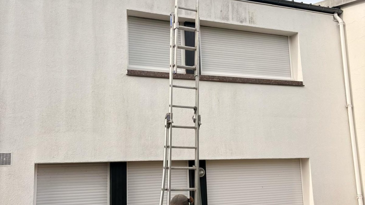 Pignon encrassé avant nettoyage